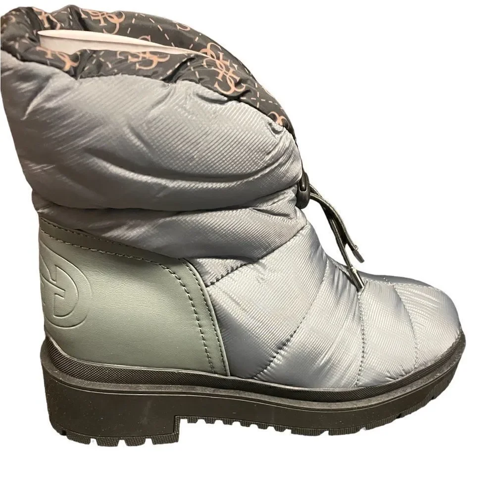 NWT Guess Women’s Leeda 2 Cold Weather Winter Snow Boots Gray Size 8.5